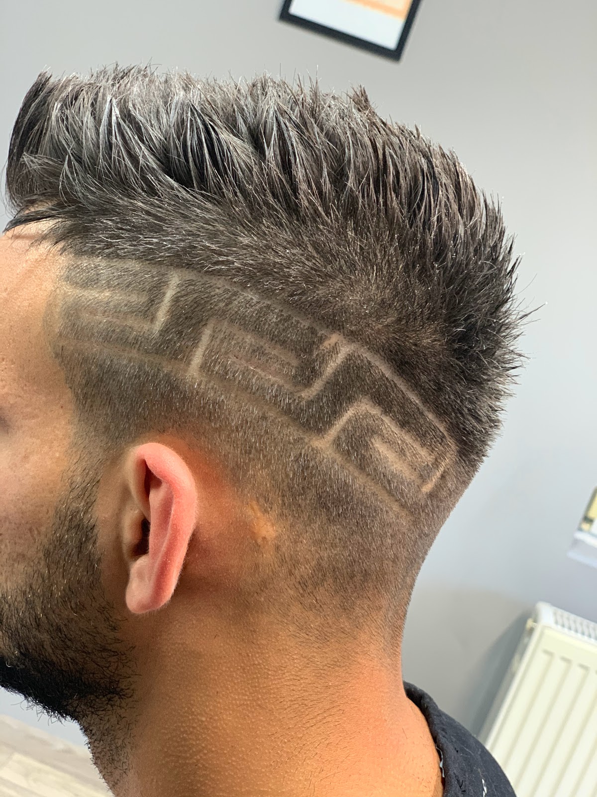 Hair design artistic